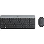 Kit tastatura Logitech MK470 + mouse Logitech (Negru), Logitech