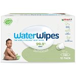 Servetele Umede Biodegradabile Water Wipes Soapberry, 12 pachete x 60 buc, 720 buc, Water Wipes