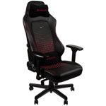 HERO Real Leather Black/Red, Noblechairs