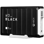 HDD Extern WD Black D10 Game Drive for Xbox 12TB, USB 3.2 Gen 1, 2x 7.5W USB Type-A charging ports to charge your gear , Black, Western Digital