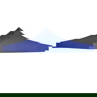 Acoperiș cort de petrecere, albastru, 3 x 3 m