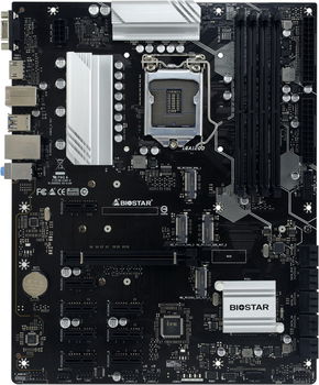 Placa de baza Biostar TZ590-BTC DUO, Intel Z590, LGA 1200, ATX