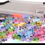 Set de constructie Plus-Plus, Big Pastel, 200 piese, PlusPlus
