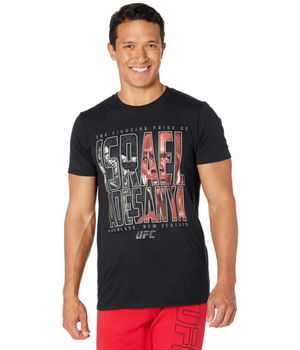Imbracaminte Barbati UFC Isreal Adesanya Fighting Pride Tee Black, UFC