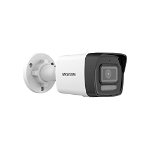 Camera supraveghere IP exterior Hikvision DS-2CD1083G2-LIUF(2.8MM), 8 MP, Smart Hybrid cu LED alb si IR 30 m, 2.8 mm, slot card, microfon, PoE, HikVision