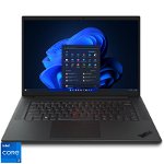 Laptop ThinkPad P1 Gen 6 16 inch WUXGA Intel Core i7-13700H 32GB DDR5 1TB SSD nVidia RTX A1000 6GB Windows 11 Pro Black Paint, Lenovo