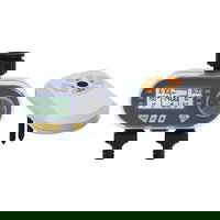 vidaXL Programator digital irigații, racord dublu și senzor umiditate