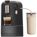 Espressor cu capsule BeanZ Café Lattensia 303649, 1455W, 1.2l, 19 bari, carafa lapte, compatibil Espressto, Mr&Mrs. Mill, Negru