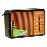 Radio portabil Leotec LT-607B, 4 benzi, mufa jack