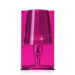 Veioza Kartell Take design Ferruccio Laviani E14 max 5W LED h31cm roz, Kartell