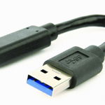 Gembird USB-C - Adaptor USB Negru (A-USB3-AMCF-01), Gembird