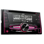 Radio CD auto JVC , 4 x 50W, USB, AUX, subwoofer control, 2DIN, iluminare alb, JVC