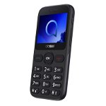 Telefon mobil Alcatel Half Kit, ecran TFT 2.4 inch, 2G, Bluetooth 3.0, 5 MB, 8 MB RAM, 2 MP, 1400 mAh, meniu romana, Black Grey