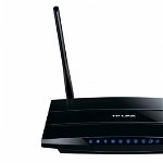 Router Wireless N600 Dual Band Gigabit (2.4Ghz 300Mbps si 5GHz 300Mbps simultan), TP-LINK TL-WDR3600