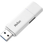 Memorie USB Netac U185, 64GB, cu indicator led, USB 2.0, NT03U185N-064G-20WH