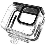 Carcasa protectie waterproof Tech-Protect pentru camera video sport GoPro Hero9/10/11/12/13 Black, Transparent