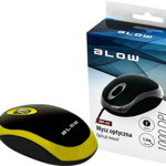 Mouse Blow MP-20, USB, Galben, Blow