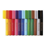 Carioca Connector Jumbo Faber-Castell 12 culori