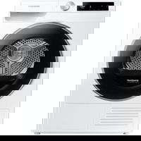 Uscator de rufe Samsung DV80T6220LE/S7, Pompa de caldura, 8 kg, Clasa C, Optimal Dry, Air Wash, Wifi SmartThings, AI Control, , Alb