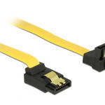 Delock Cable SATA 6 Gb/s up/down metal 50 cm yellow, Delock