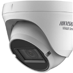 Camera supraveghere video Hikvision HiWatch HWT-T320-VFC, Turret, 2MP, CMOS, 2.8-12mm, IP66 (Alb)