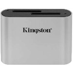 Kingston Card Reader Kingston Workflow WFS-SD, Argintiu, Kingston
