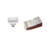 Set 10 mufe de retea, Gembird, RJ45, pentru fire si cabluri, Alb