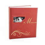 Album foto Wedding Memories spatiu notite, 64 pagini, 29x32 cm Rosu, 