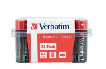 Baterii Alkaline Verbatim 49505, AA, 24 buc, Verbatim