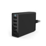 Incarcator de retea Anker 60W cu 6 porturi USB PowerIQ, 1