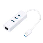 Hub 2 in 1 cu 3 porturi si 1 port Ethernet TP-Link UE330