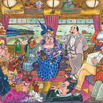 Wasgij Retro Mystery 9 Great Train Robbery 1000 Pieces (1110100504) 