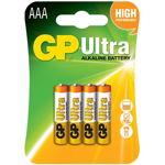 Baterii GP Batteries Ultra Alcaline R3, 4 buc, GP