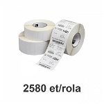 Rola etichete Zebra Z-Select 2000D 51x25mm 2580 et./rola, Zebra