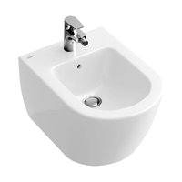 Bideu suspendat Villeroy  Boch, Subway 2.0, COMPACT, 35.5x48 cm, alb