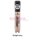 Essence CAMOUFLAGE + MATT corector cu efect matifiant culoare 20 Light Ivory 5 ml, Essence