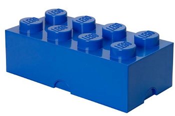Room Copenhagen LEGO Storage Brick 8 blue - RC40041731, Room Copenhagen