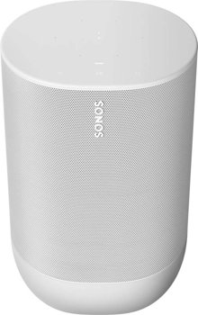 Boxa portabila Sonos Move, WiFi, Bluetooth, Airplay 2, Control Voce (Alb), Sonos