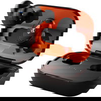 Casti Audio In-Ear Skullcandy Push Active True wireless, Bluetooth, True Black Orange