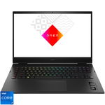 Laptop Gaming HP Omen 17-ck1010nq, 17.3", QHD, Intel Core i7-12800HX, 16GB RAM, 2TB SSD, NVIDIA GeForce RTX 3070 Ti, No OS, Negru