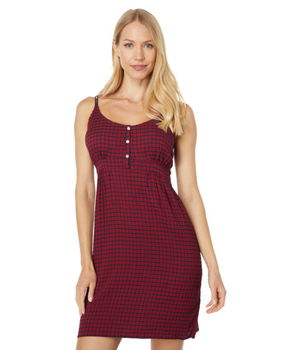 Imbracaminte Femei Tommy Jeans Cami Dress Chalk CheckSky CaptainScarlet, Tommy Jeans