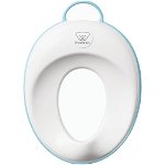 Reductor BabyBjorn pentru Toaleta Toilet Training Seat White/Turquoise
