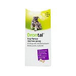 Tabletă antiparazitară Drontal pentru câini (1 tabletă / 10kg), Vetoquinol