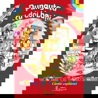 Carte de colorat cu poveste pentru copii engros. Punguta cu doi bani, 