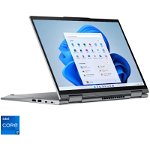 Laptop Lenovo ThinkPad X1 Yoga Gen 8 cu procesor Intel® Core™ i7-1355U pana la 5.0 GHz, 14", WUXGA, IPS, Touch, 32GB LPDDR5, 1TB SSD, Intel® Iris® Xe Graphics, Windows 11 Pro, Storm Grey, 3Y Courier or Carry-in