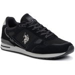 Pantofi sport barbati U.S. POLO ASSN. Wilde3 Suede-BLK, Negru