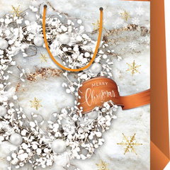 Punga cadou medie. Merry Christmas, Litera