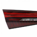 Stop tripla lampa spate stanga (interior, LED, culoare sticla fumuriu, carcasa neagra) AUDI A5 dupa 2016, ULO