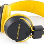 Casti Modecom MC-400 Circuit Yellow (Negru/Galben)