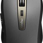 Mouse Optic Wireless Mouse RAPOO MT350, Multi-mode, Bluetooth & 2.4Ghz, Negru, Rapoo